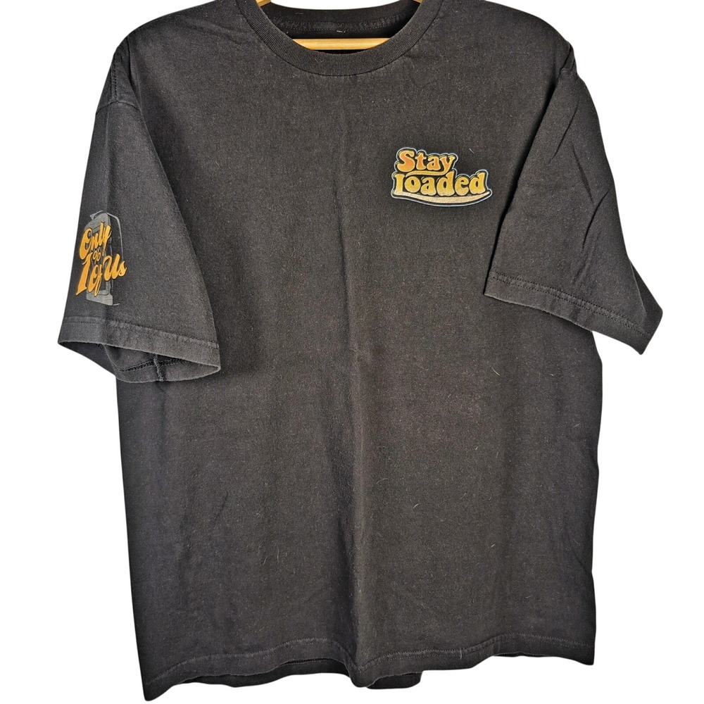 Stay Loaded Apparel T Shirt Mens XL Black Good Graveyard‎ Shift Trucker Graphic